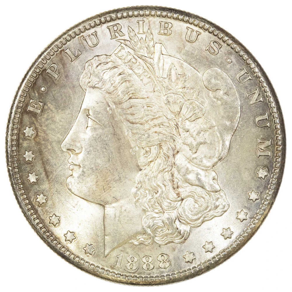 Choice MS-64 1888-S Morgan Dollar