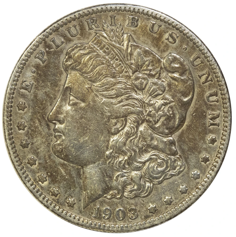 EF-45 Details 1903-S Morgan Dollar