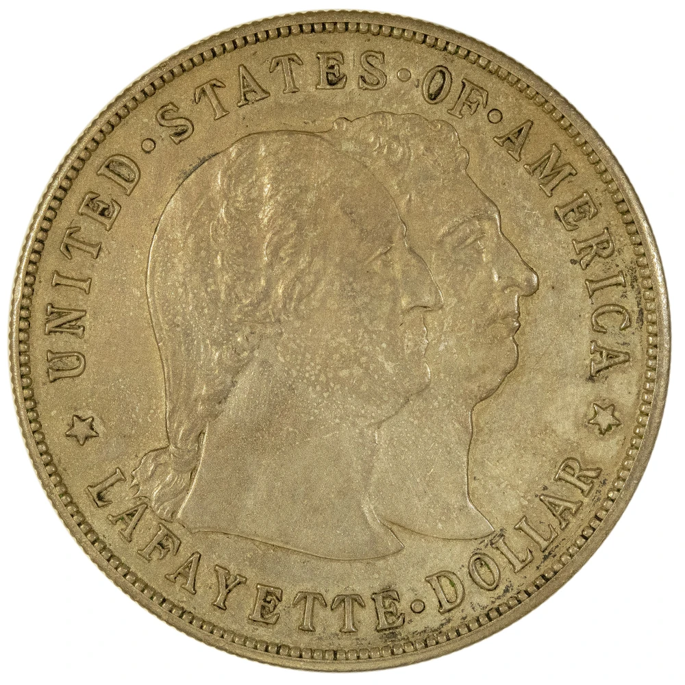 AU-58 Details 1900 Lafayette Dollar