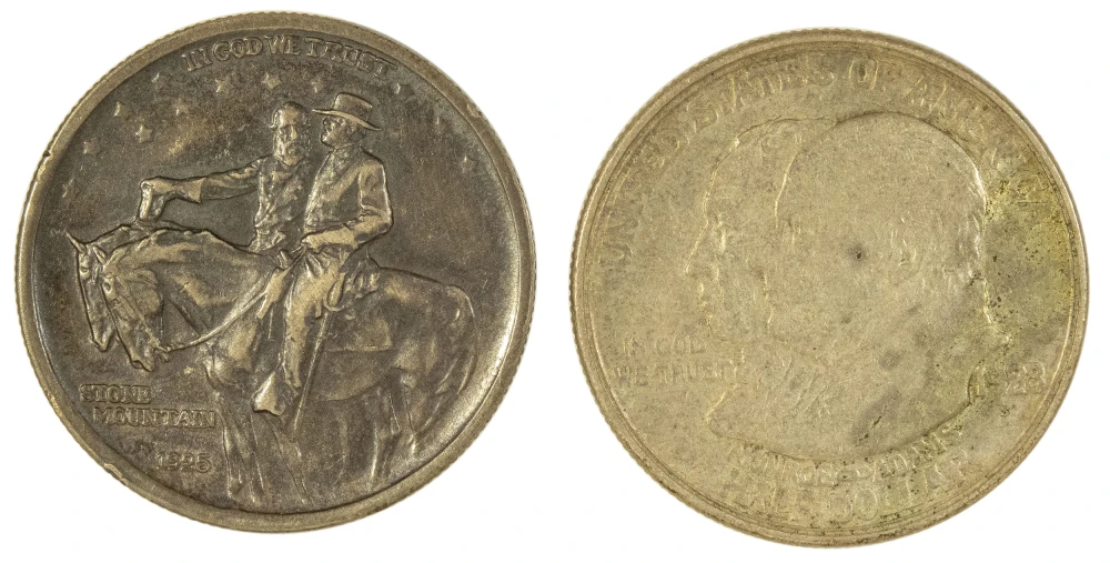 Pair of Popular Commemorative Half Dollars