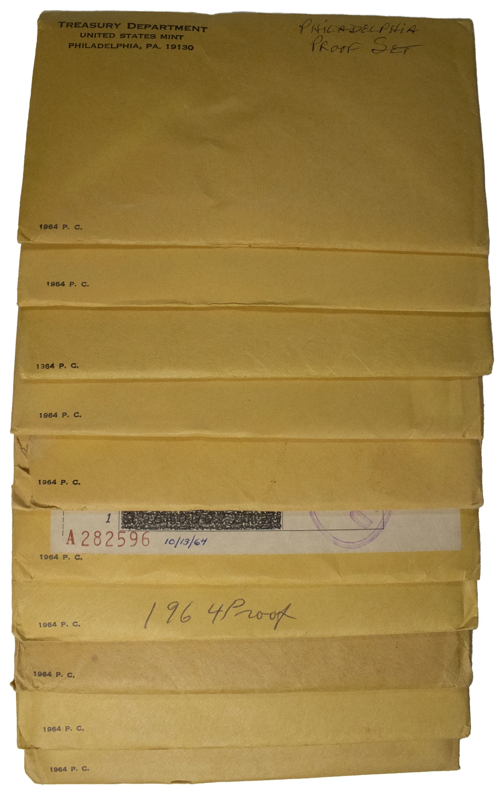 10 1964 Proof Sets
