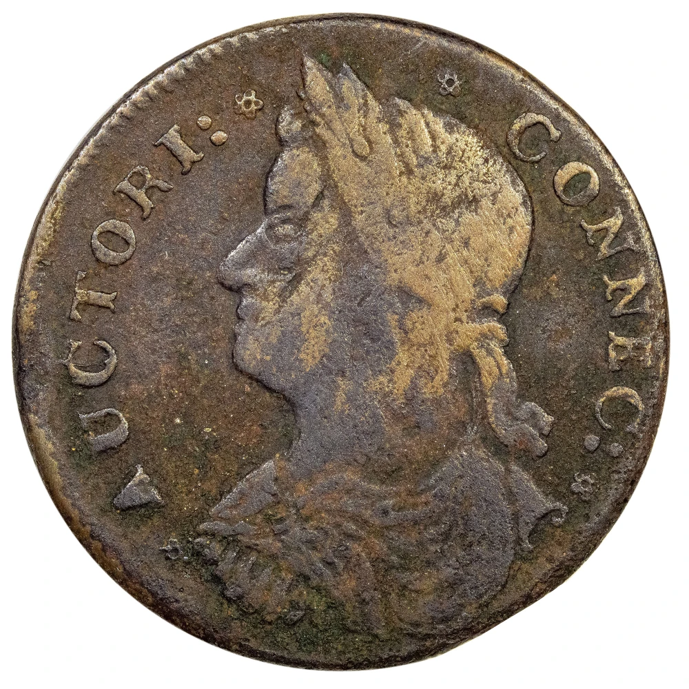 Connecticut. VF 1787 Copper