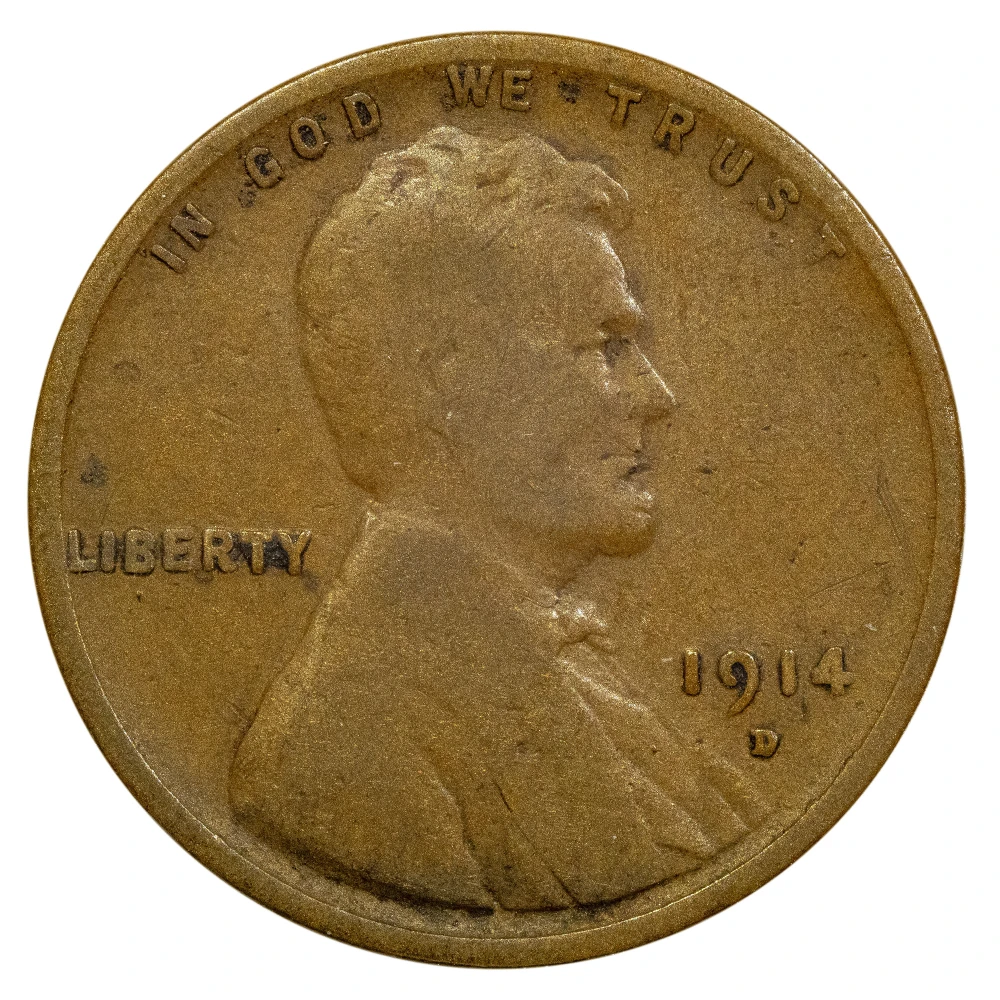 VG-8 1914-D Lincoln Cent