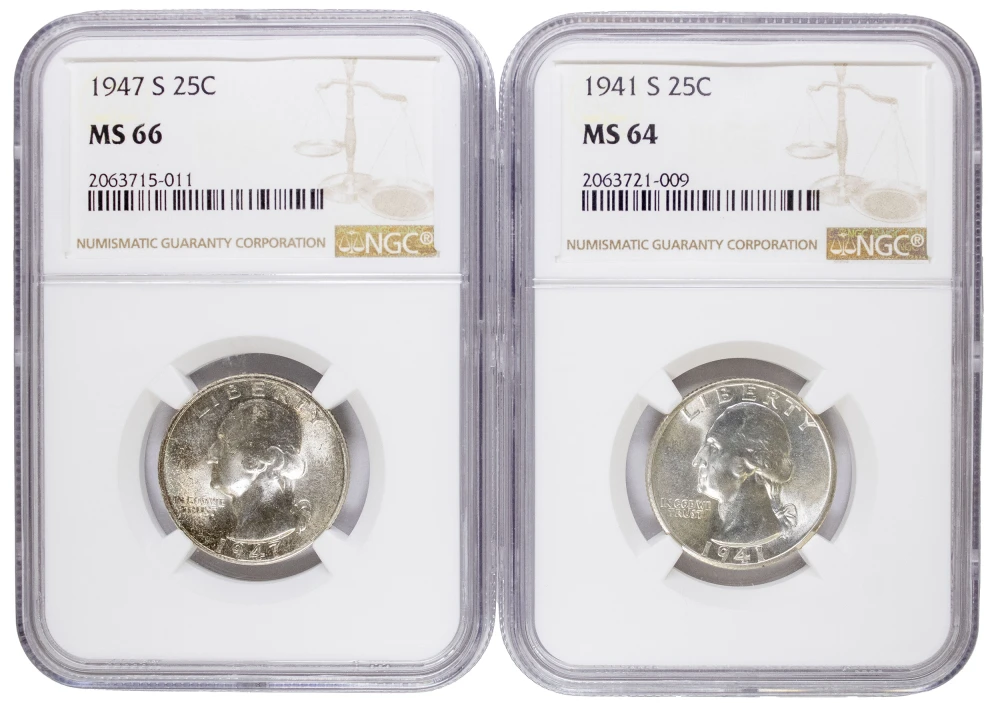 NGC Washington Quarter Duo