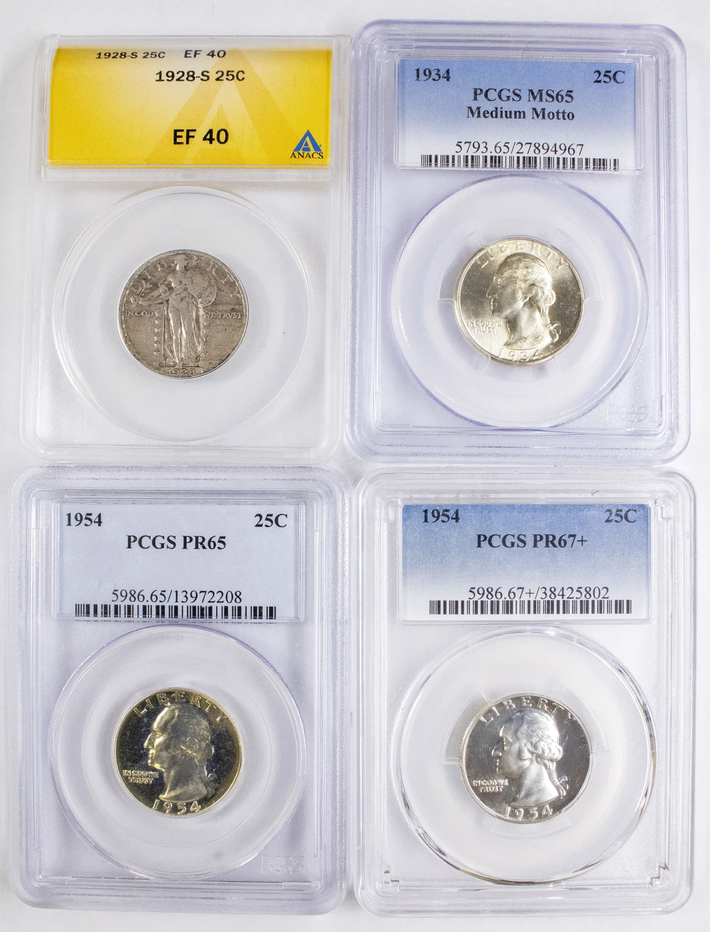 Certified Quarter Qaurtet
