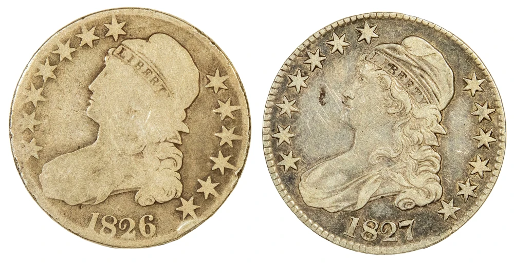 Details Graded Bust Half Dollars