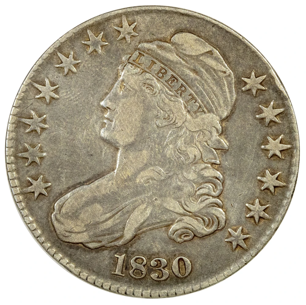 VF-25 1830 Bust Half Dollar