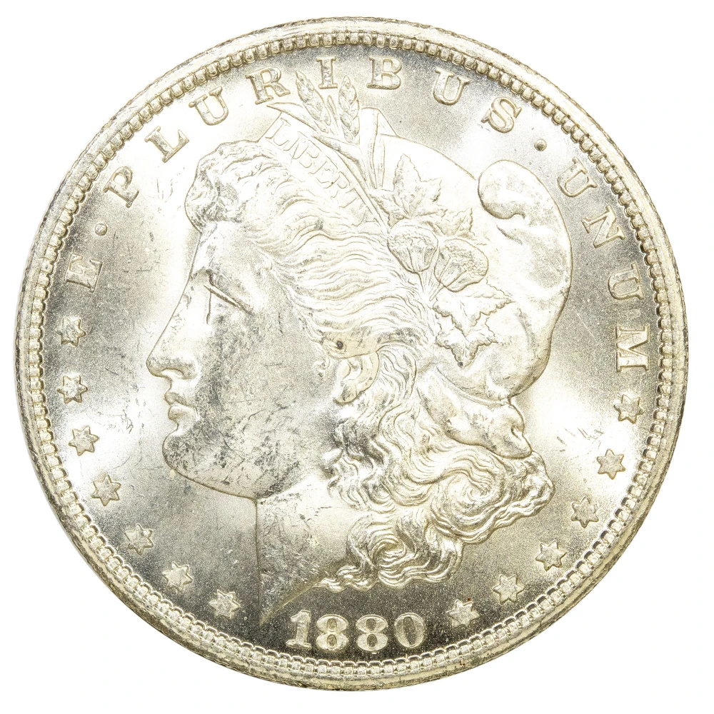 Choice MS-63 1880-CC Morgan Dollar