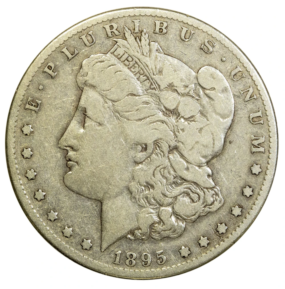 Fine-12 1895-S Morgan Dollar