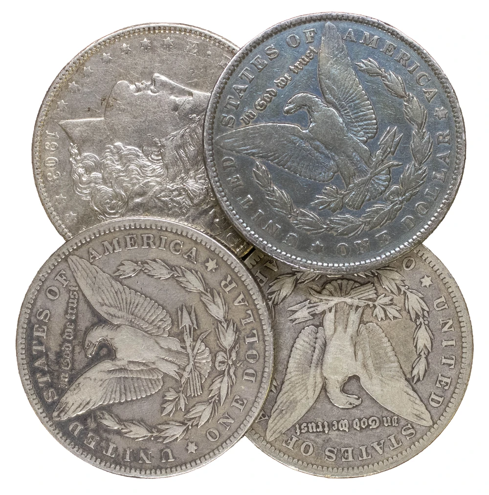 Quartet Of Better Morgan Dollars