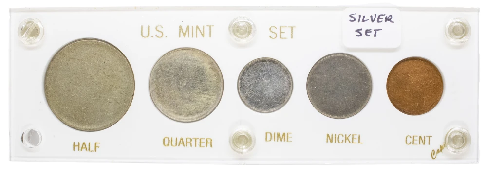 Unstruck Planchet Five-Piece Set