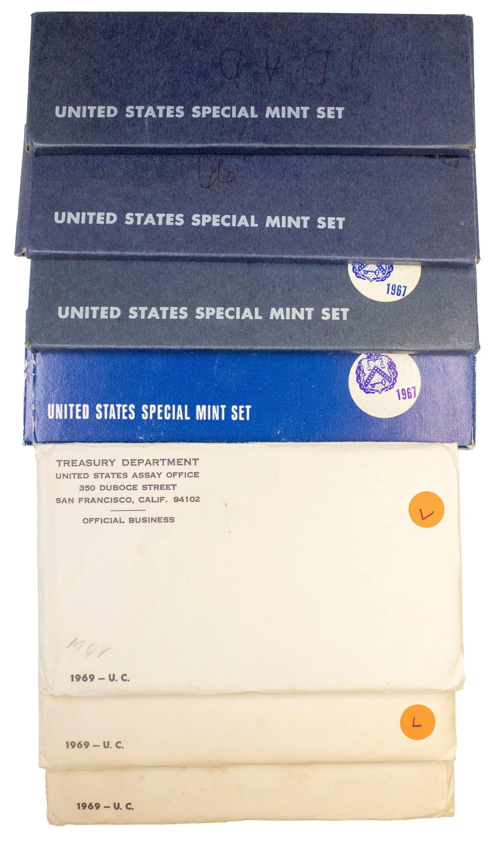 1966-1969 Mint Set Lot