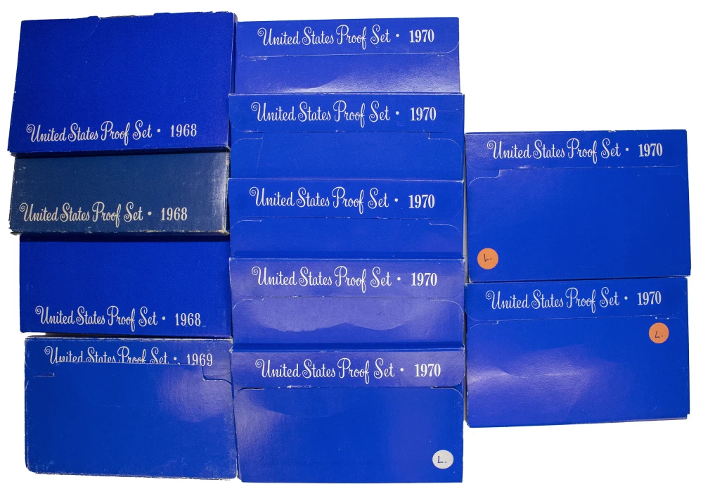 1968-70 Proof Set Lot