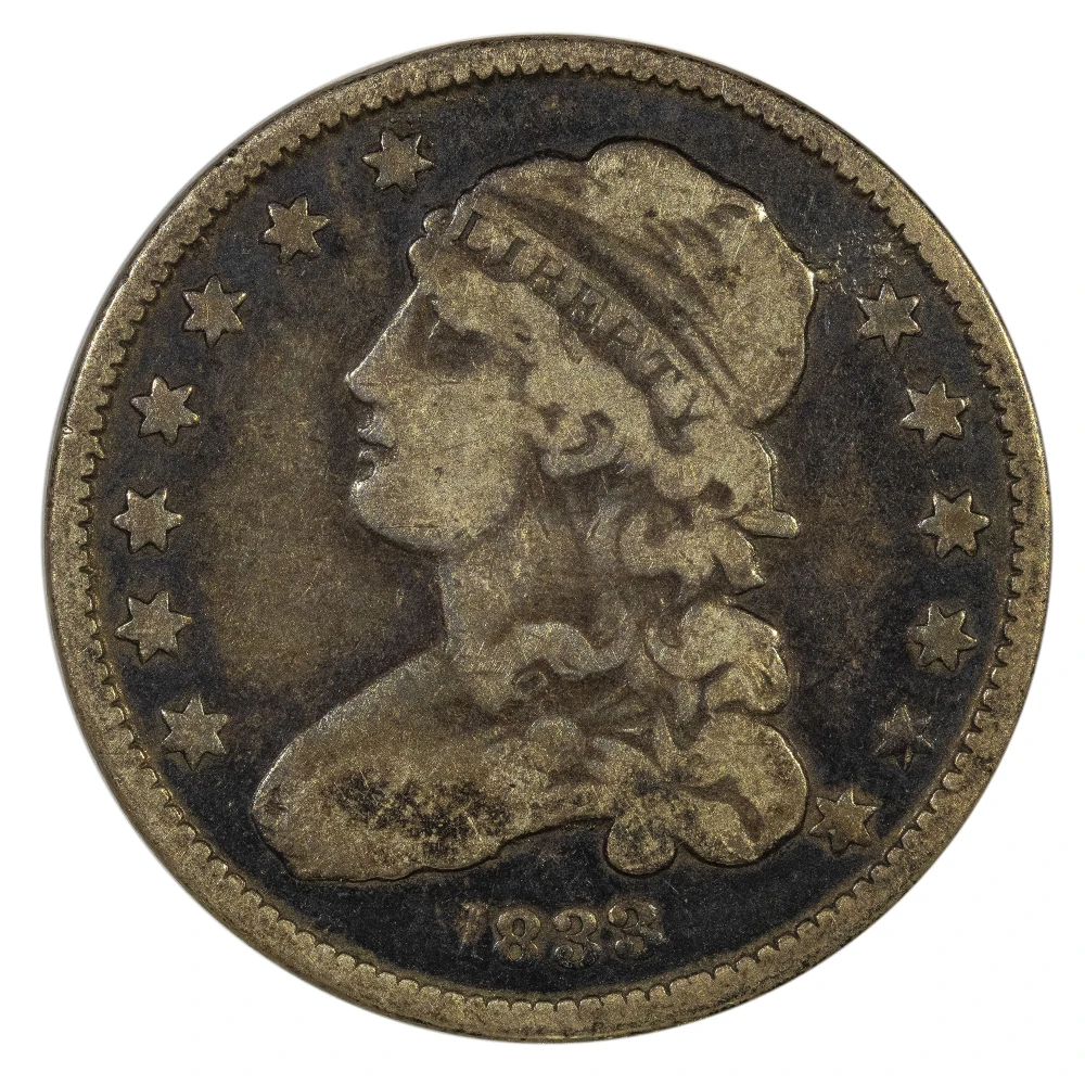 VG-8 1833 Capped Bust Quarter