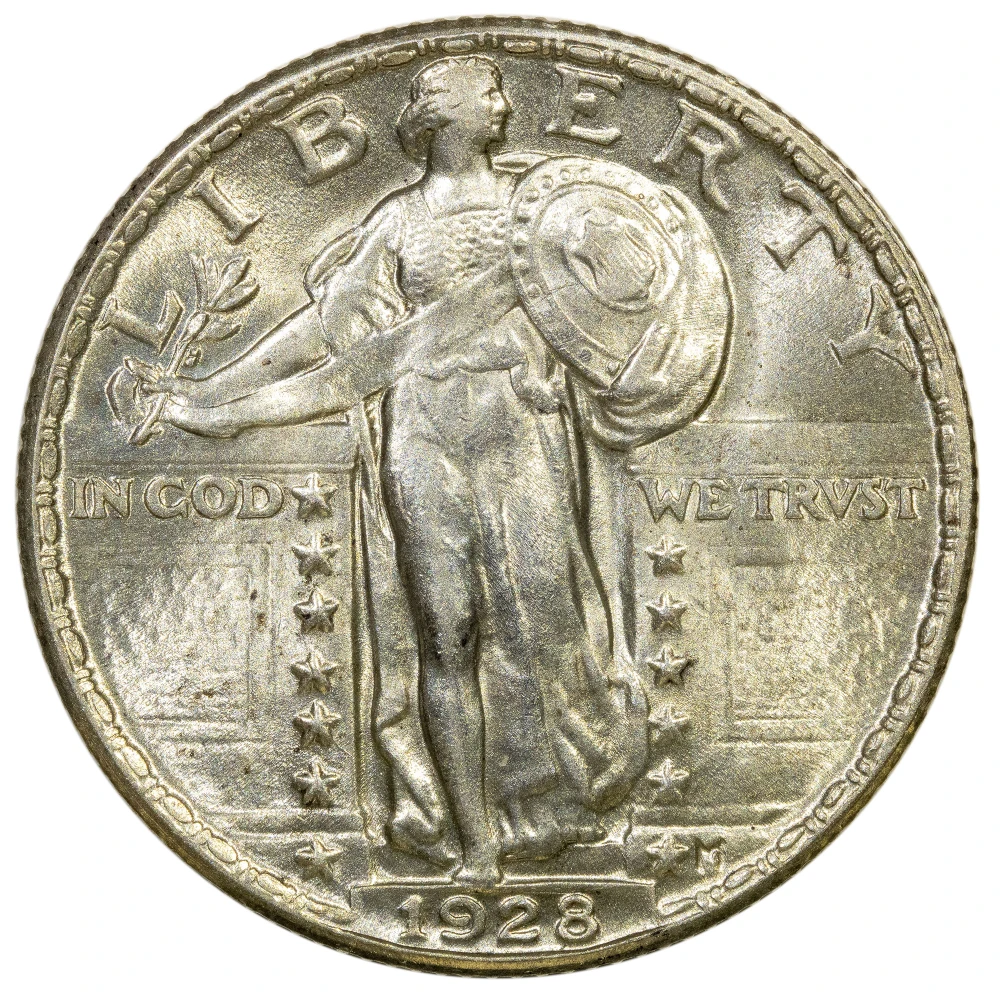 Choice BU-63 1928 Standing Liberty Quarter