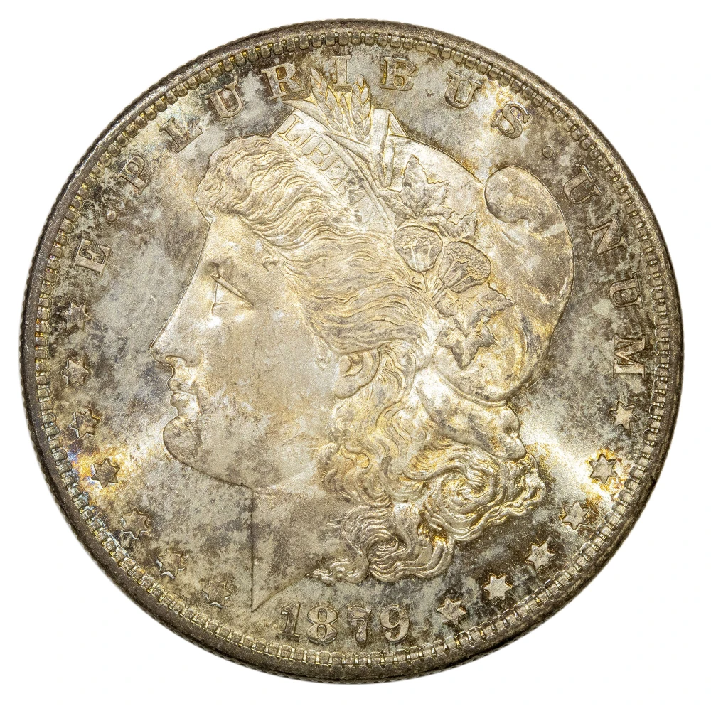 Gem BU-65 1879-S Morgan Dollar