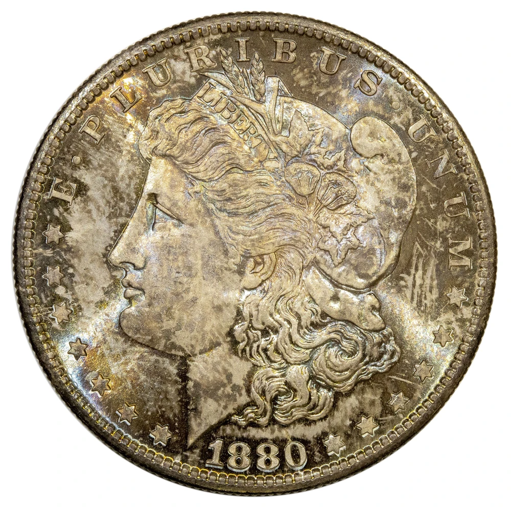 Premium Gem 1880-S Morgan Dollar