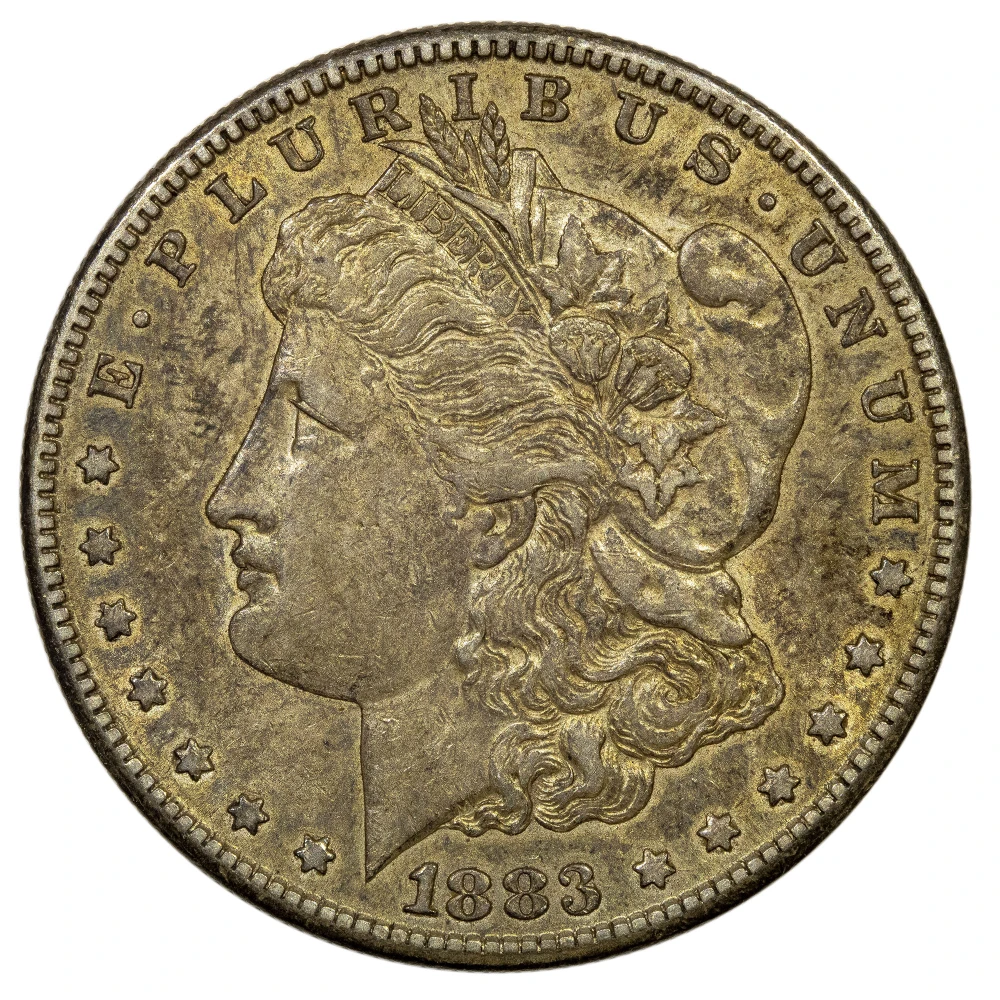 AU-50+ 1883-S Morgan Dollar
