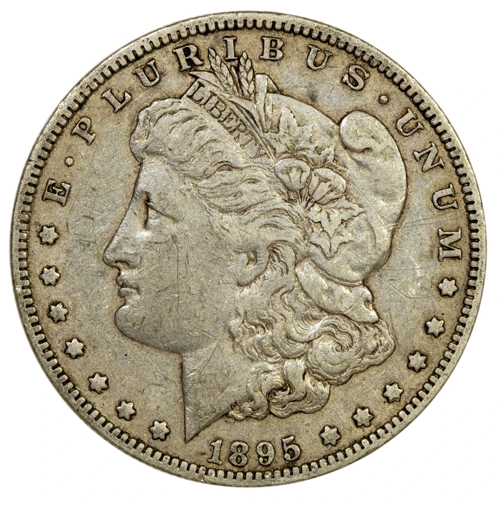 VF-30 1895-O Morgan Dollar