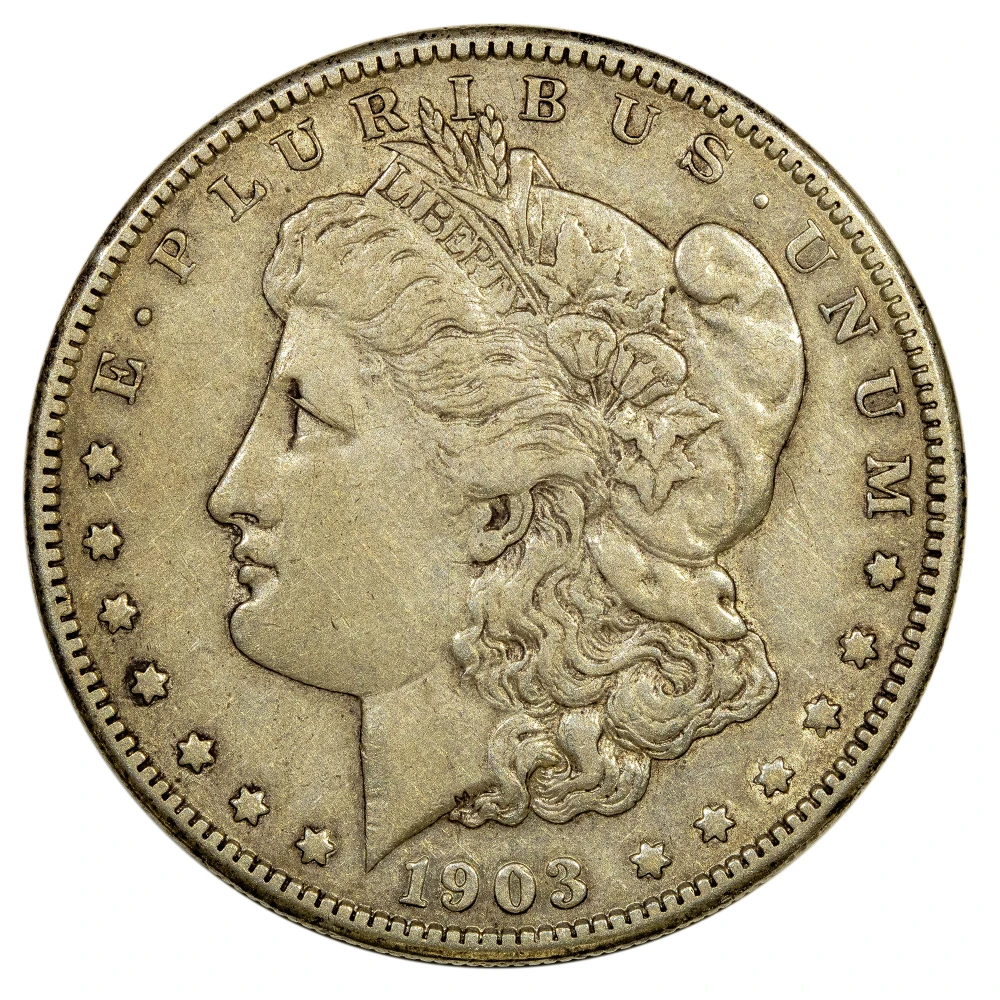 EF-45 1903-S Morgan Dollar