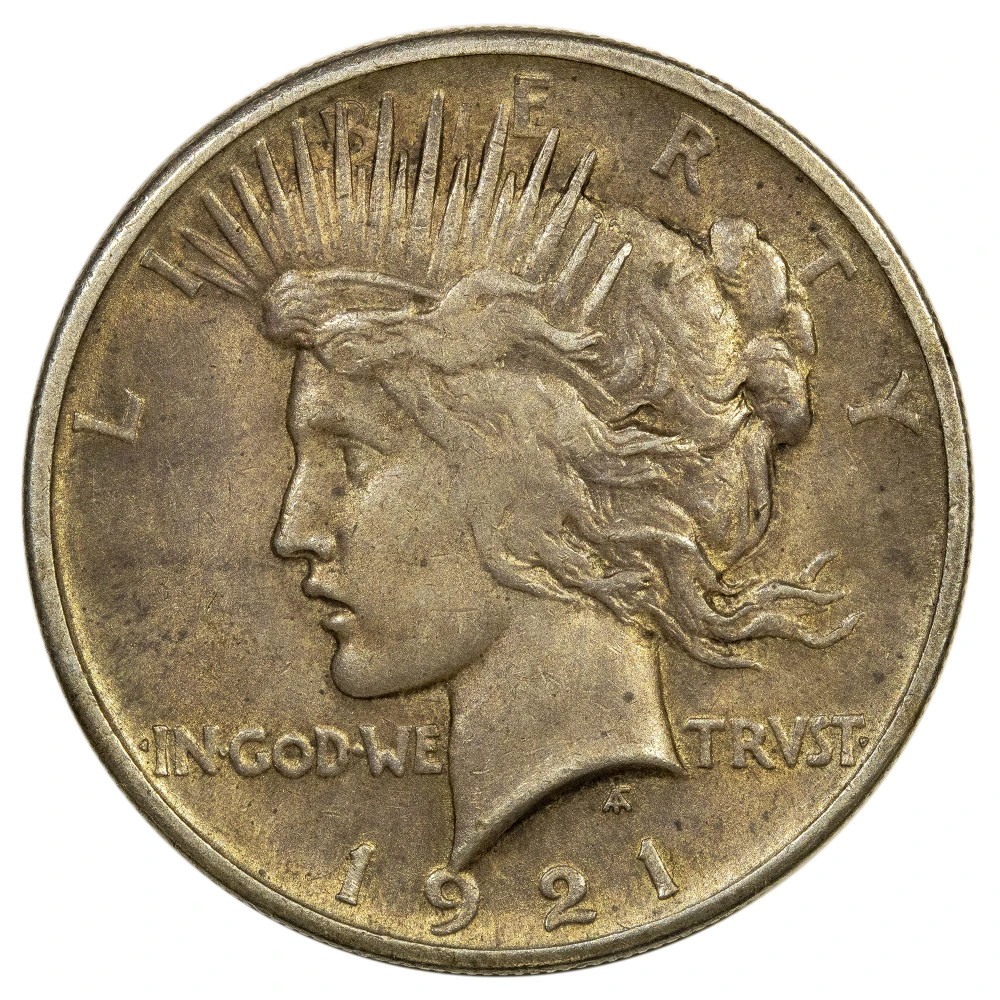 Choice AU-55 1921 Piece Dollar