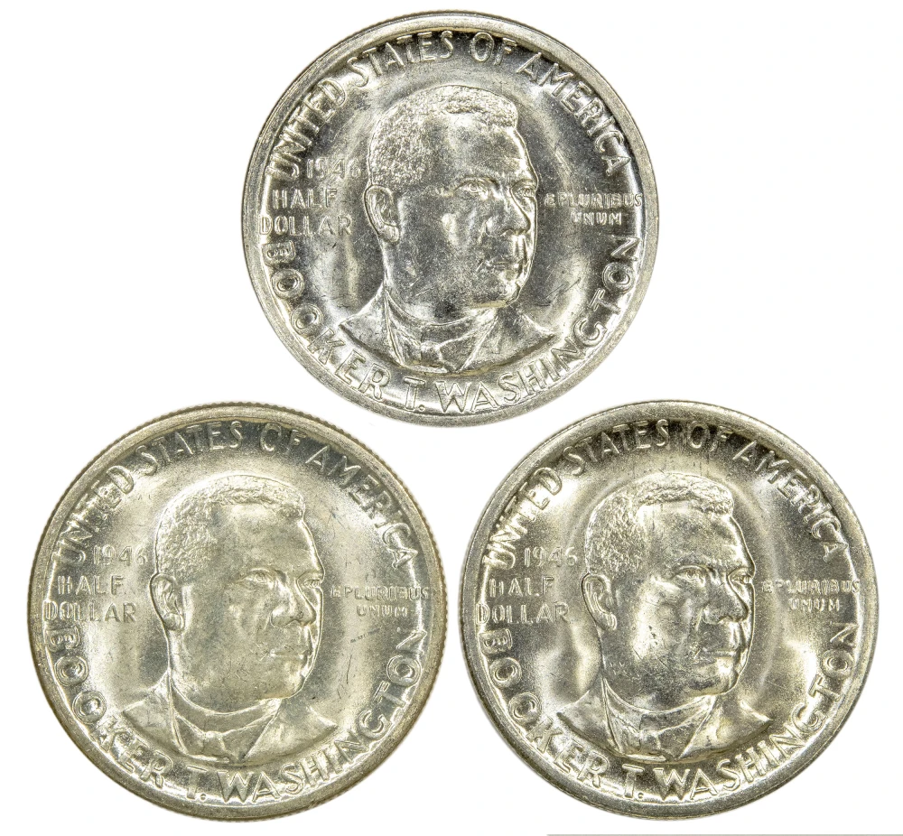 Choice BU-63 1946-P-D-S Booker T. Washington Set