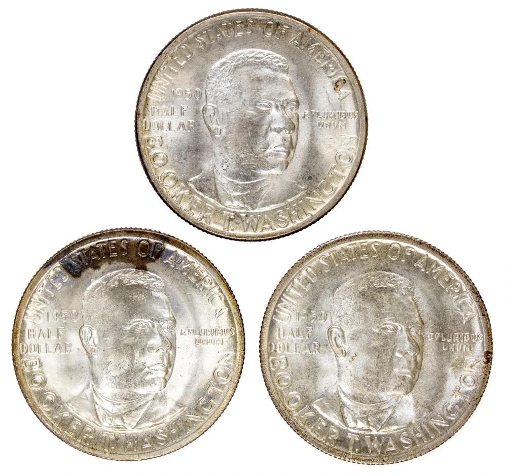 Choice BU-64 1950 P-D-S Booker T. Washington Set
