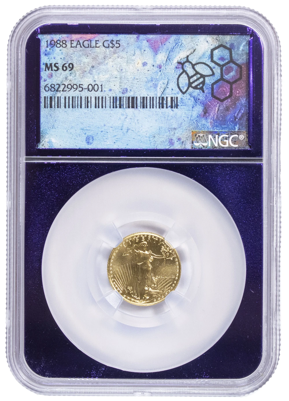 NGC MS-69 1988 1/10 Ounce Gold Eagle