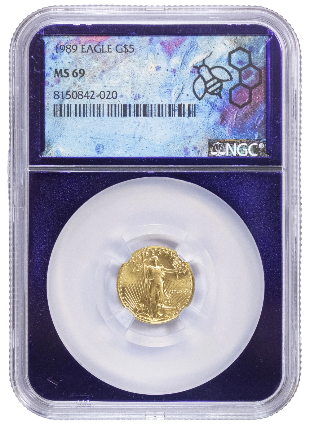 NGC MS-69 1989 1/10 Ounce Gold Eagle