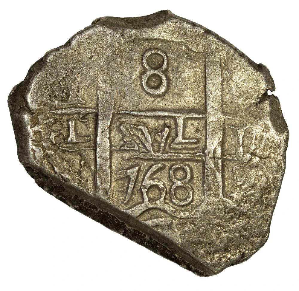 Mexico. VF 1768 8 Reale "Cob"