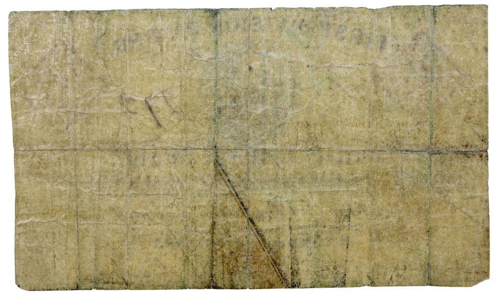 Maine. Rare Civil War Sutler Note