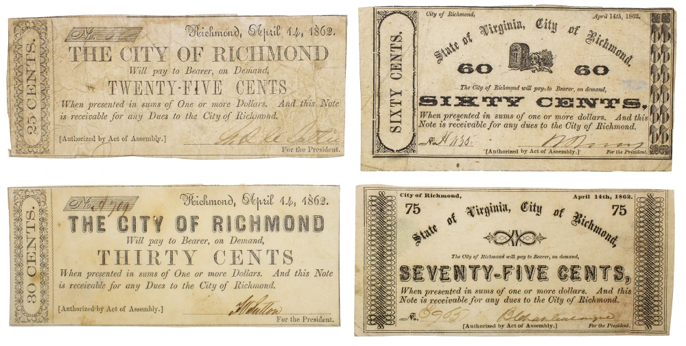 Virginia. Richmond Fractional Notes Quartet
