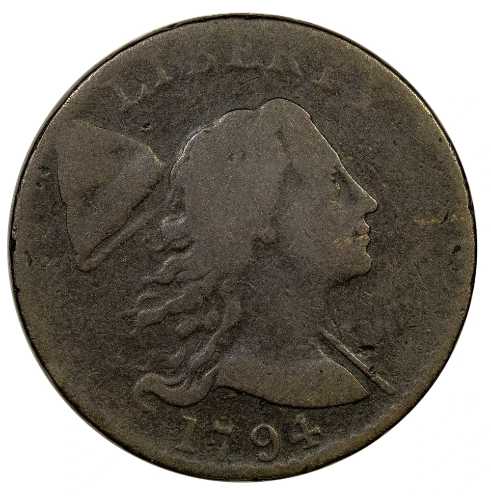 VG to Fine 1794 Large Cent