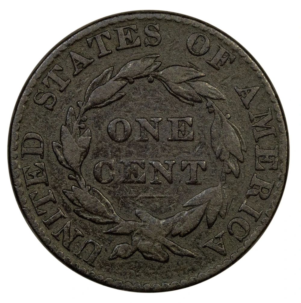 Fine-12 1821 Large Cent