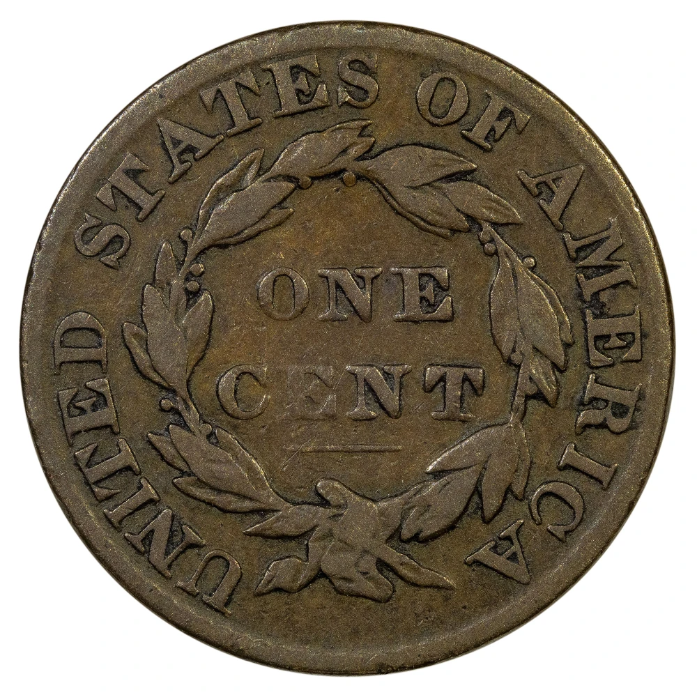 Fine-12 1829 Large Cent