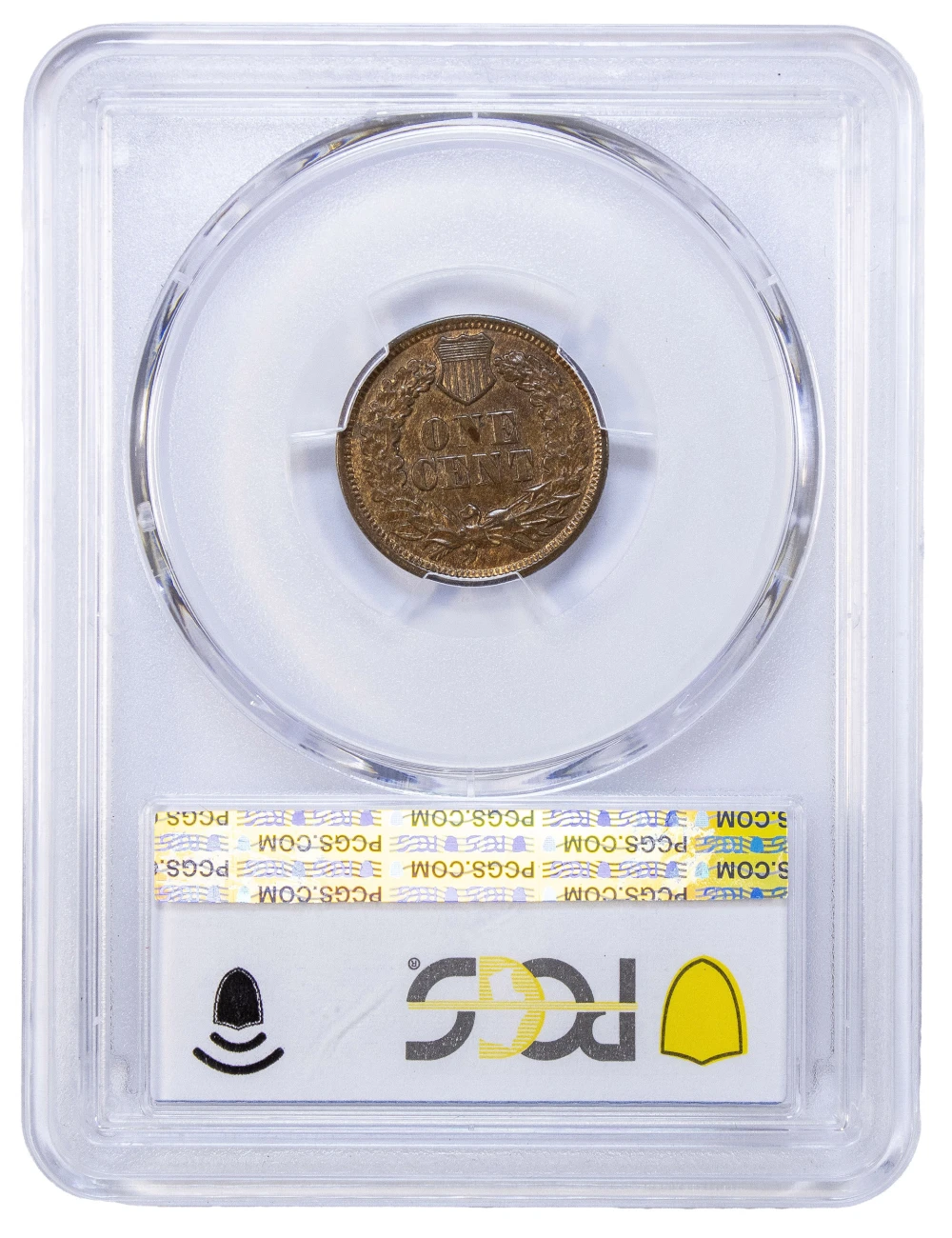 PCGS MS-62 BN 1866 Indian Cent