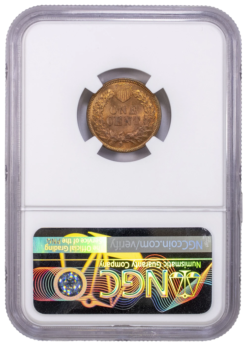 NGC MS-65 RB 1880 Indian Cent
