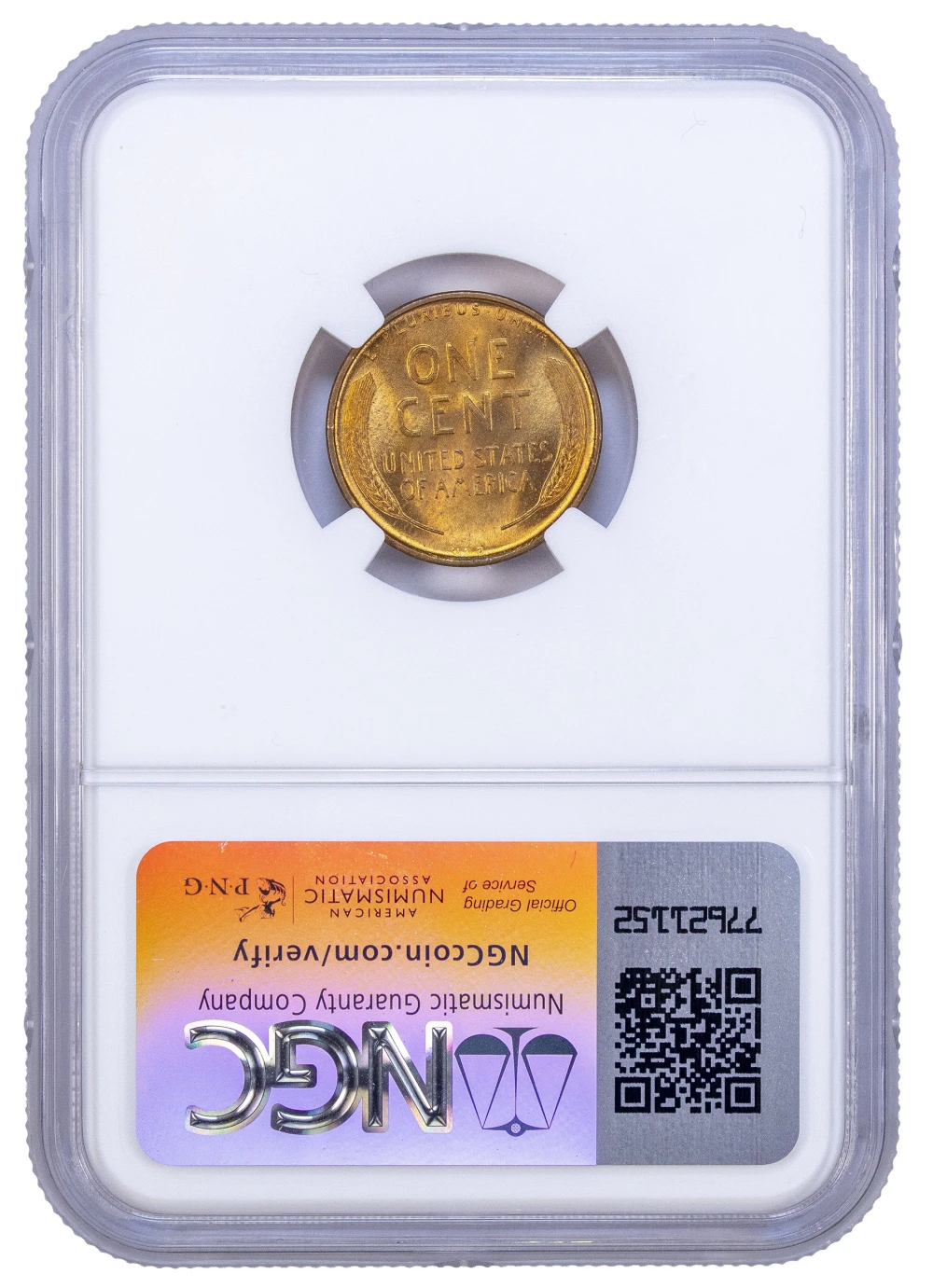 NGC MS-64 RB 1909-VDB Lincoln Cent
