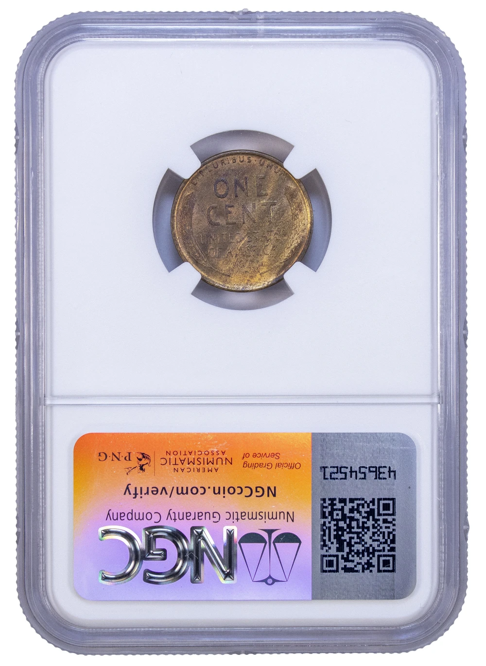 NGC MS-64 RB 1909-VDB Lincoln Cent