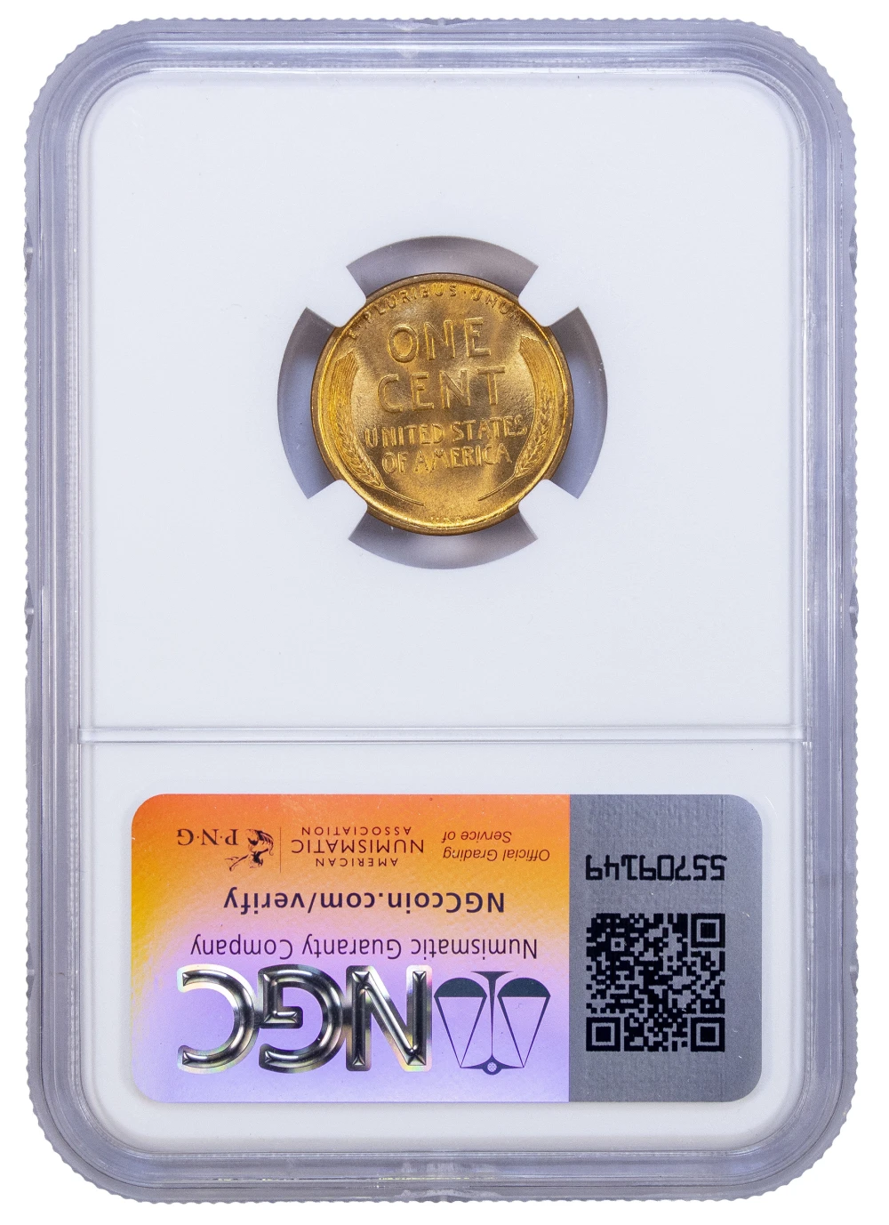 NGC MS-65 Red 1909-VDB Lincoln Cent