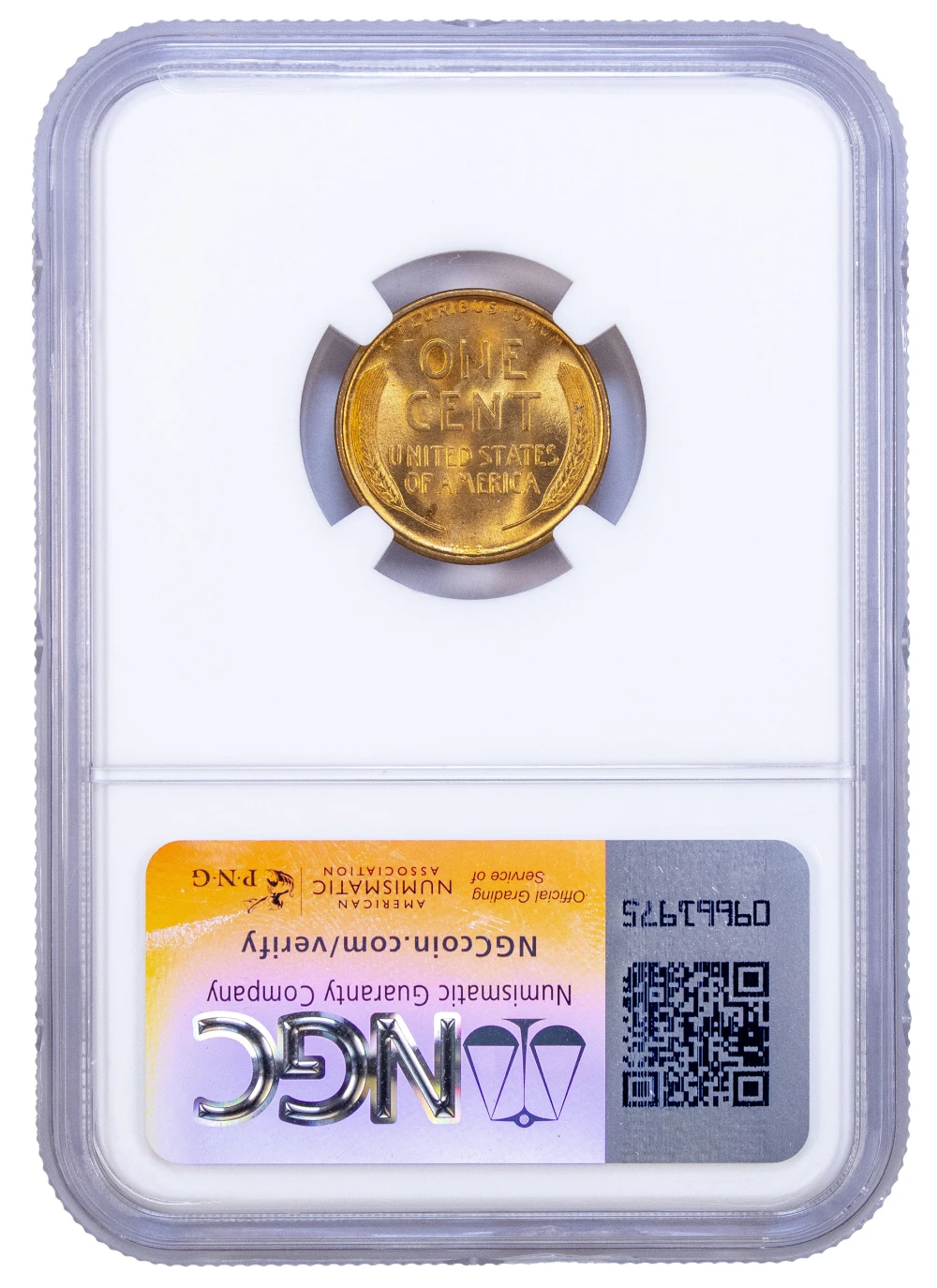 NGC MS-66 Red 1909-VDB Lincoln Cent