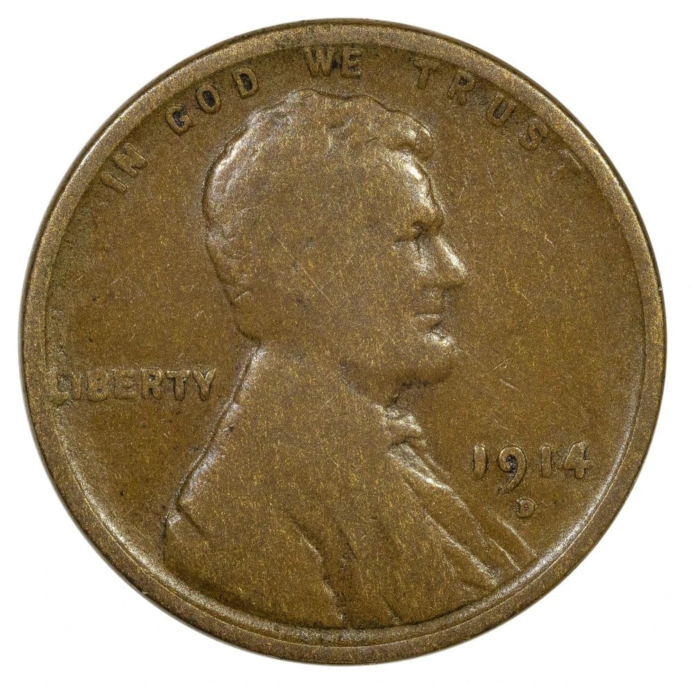 VG-8 1914-D Lincoln Cent