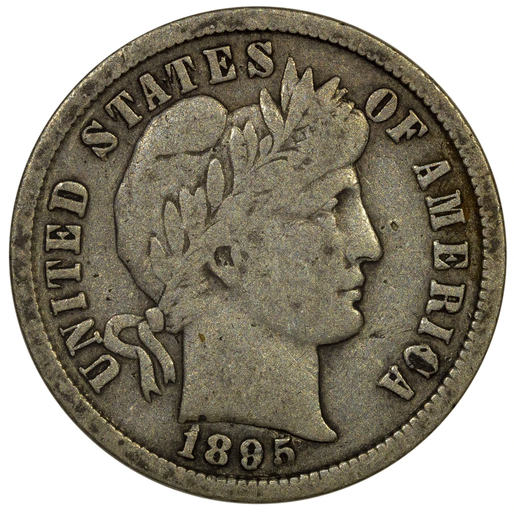 Fine-12 1895-S Barber Dime