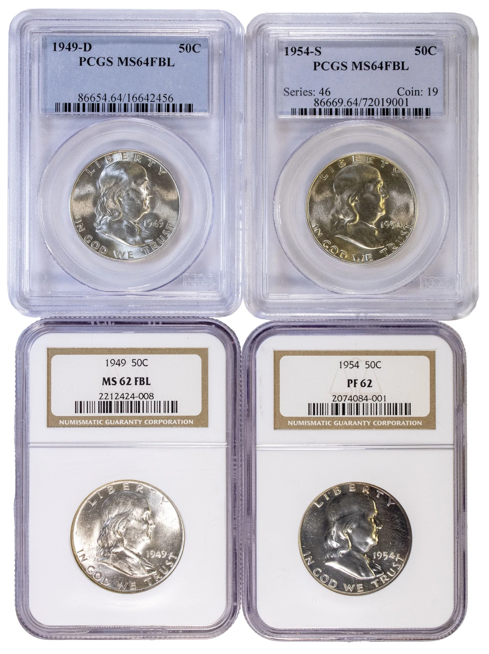 4 Piece Certified Better Franklin Lot