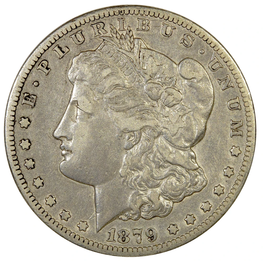 Choice VF-35 1879-CC Morgan Dollar