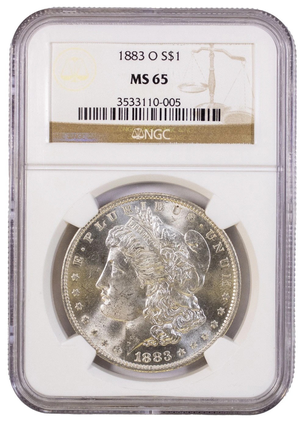 NGC MS-65 1883-O Morgan Dollar