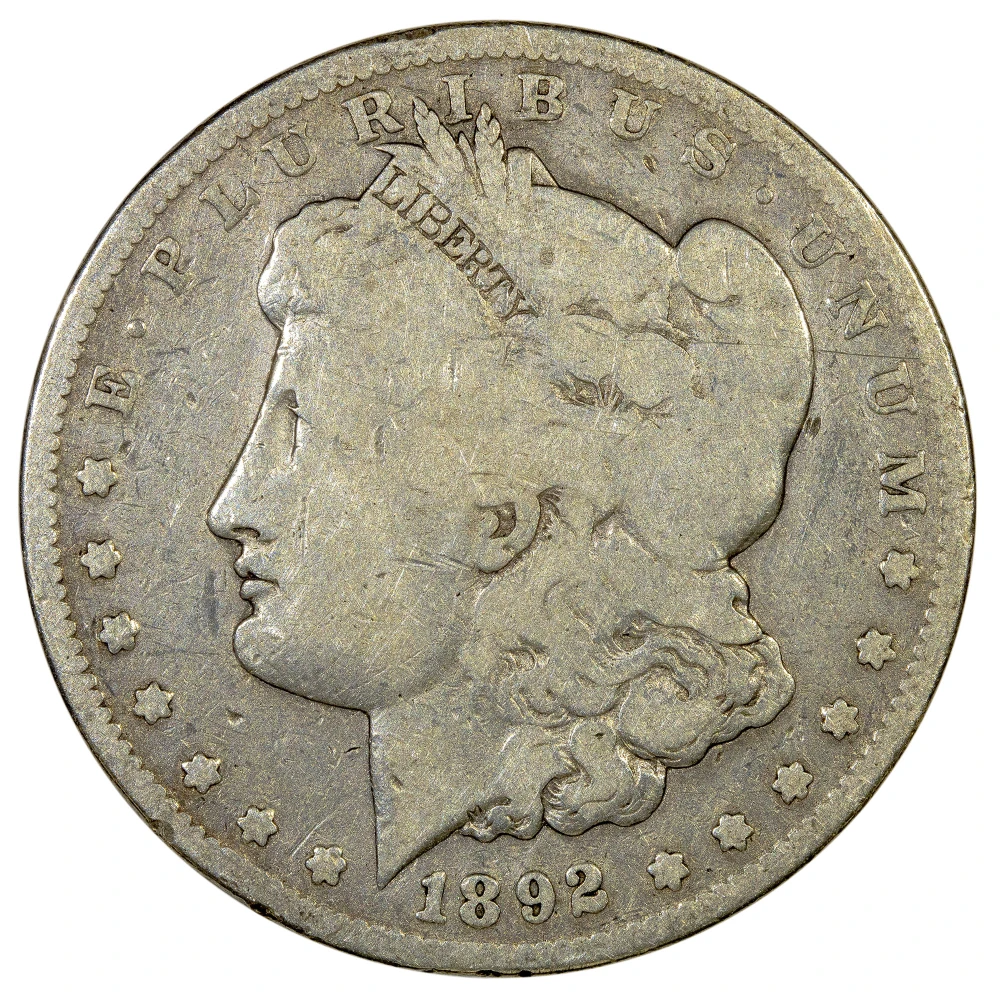 VG-8 1892-CC Morgan Dollar