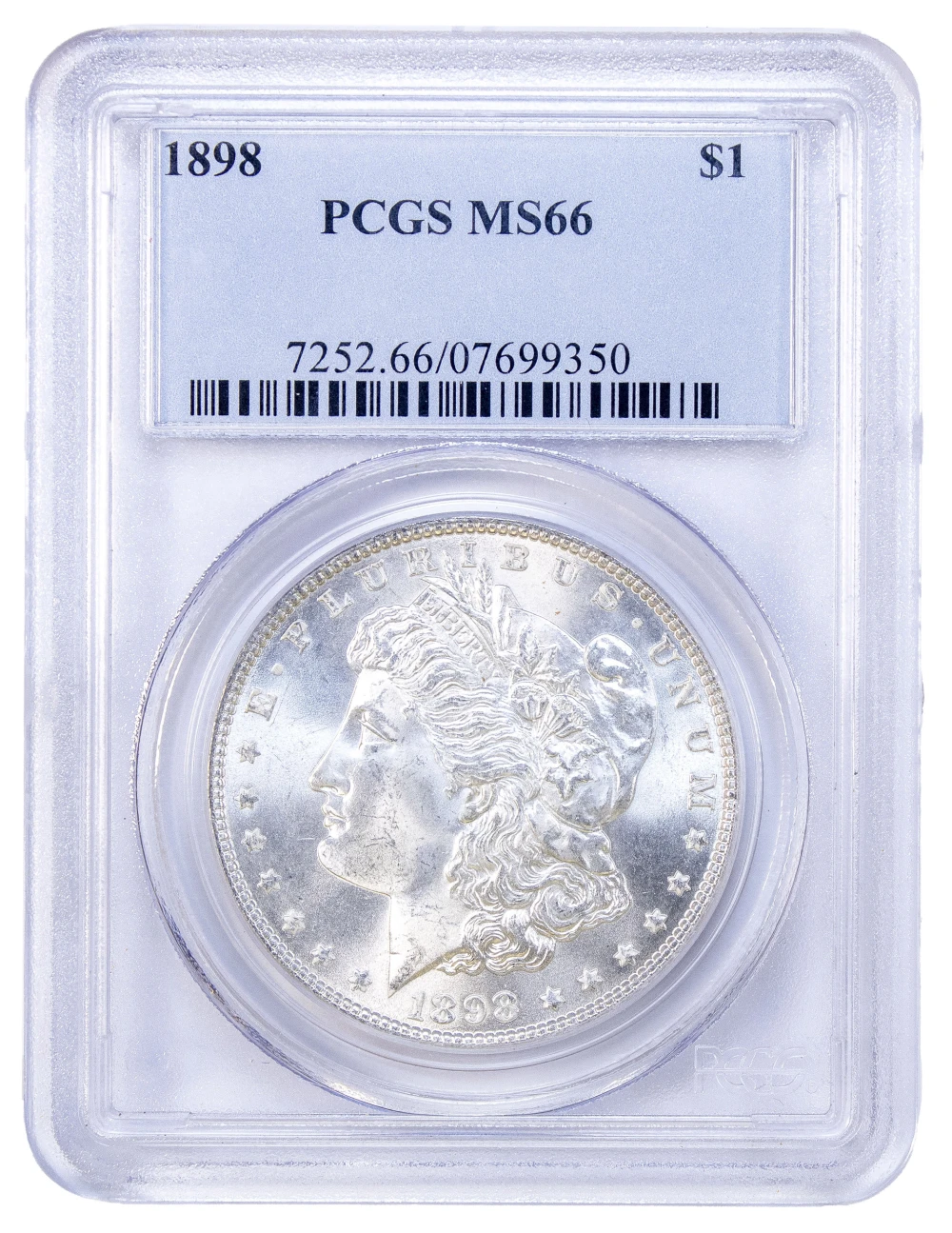 PCGS MS-66 1898 Morgan Dollar