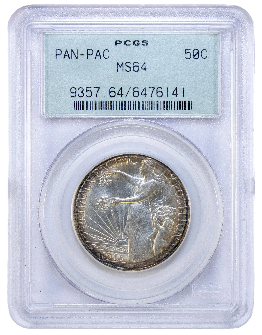 Splendid PCGS MS-64 Panama-Pacific Half Dollar