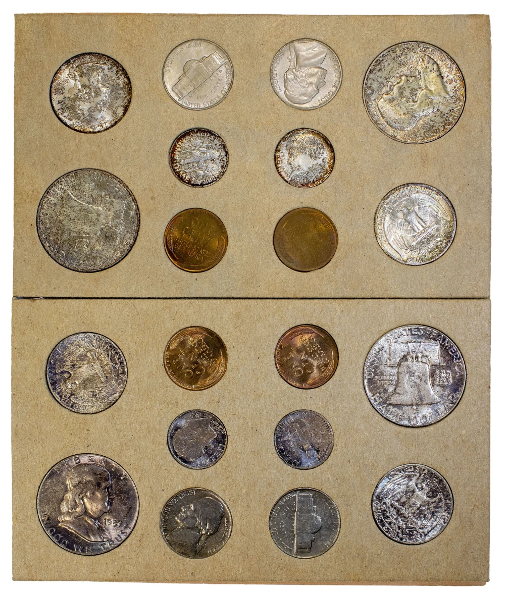 A 2nd Original 1957 Double Mint Set